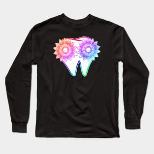 Molar Mandala Eyes Long Sleeve T-Shirt